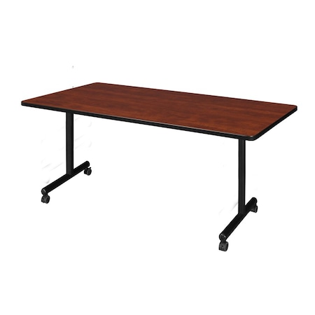 Kobe Rectangle Training Table, 72" W, 29" H, Laminate Top, Cherry MKTRCC7230CH